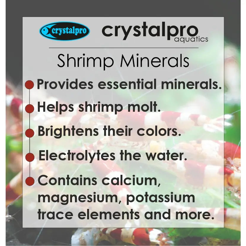 Shrimp Minerals - Mineral Additive For Shrimps To Molt