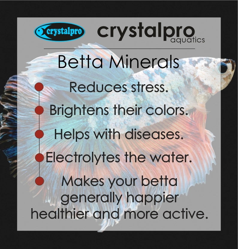Betta Minerals - Mineral Additive For Betta Fish