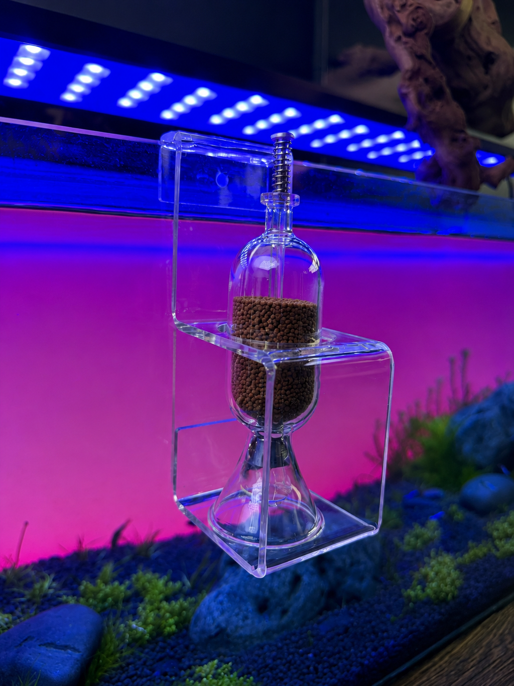 Glass Fish Feeder