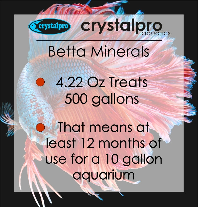 Betta Minerals - Mineral Additive For Betta Fish