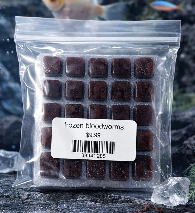 frozen bloodworms