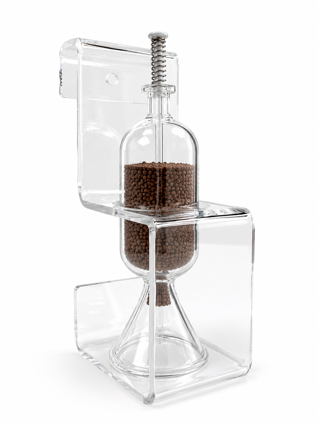 Glass Fish Feeder