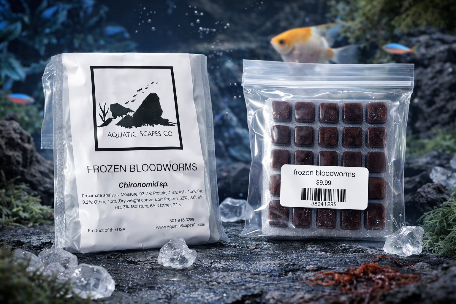 frozen bloodworms