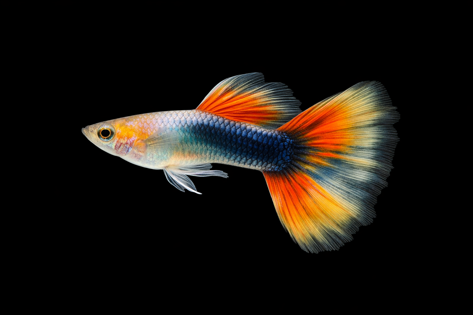 Guppy Tri color