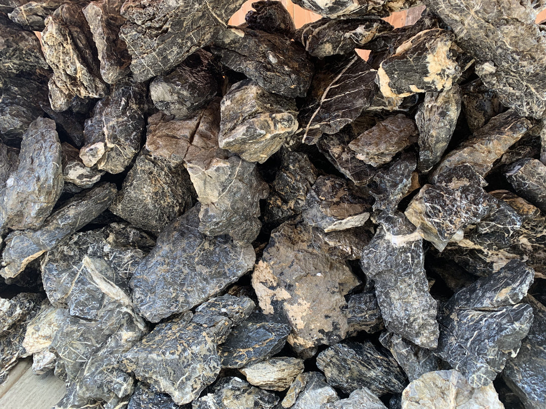 Black Mountain Seiryu Stone Per Lb.