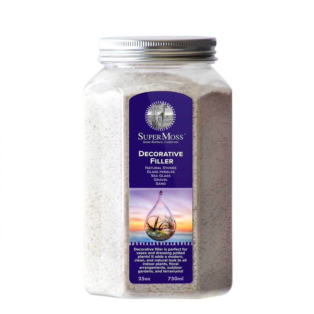 Super Moss - White Sand decorative sand 25 OZ